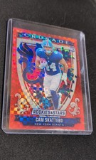 2025 Panini Rookies & Stars - Crusade Cam Skattebo #21 Red Plaid (RC)
