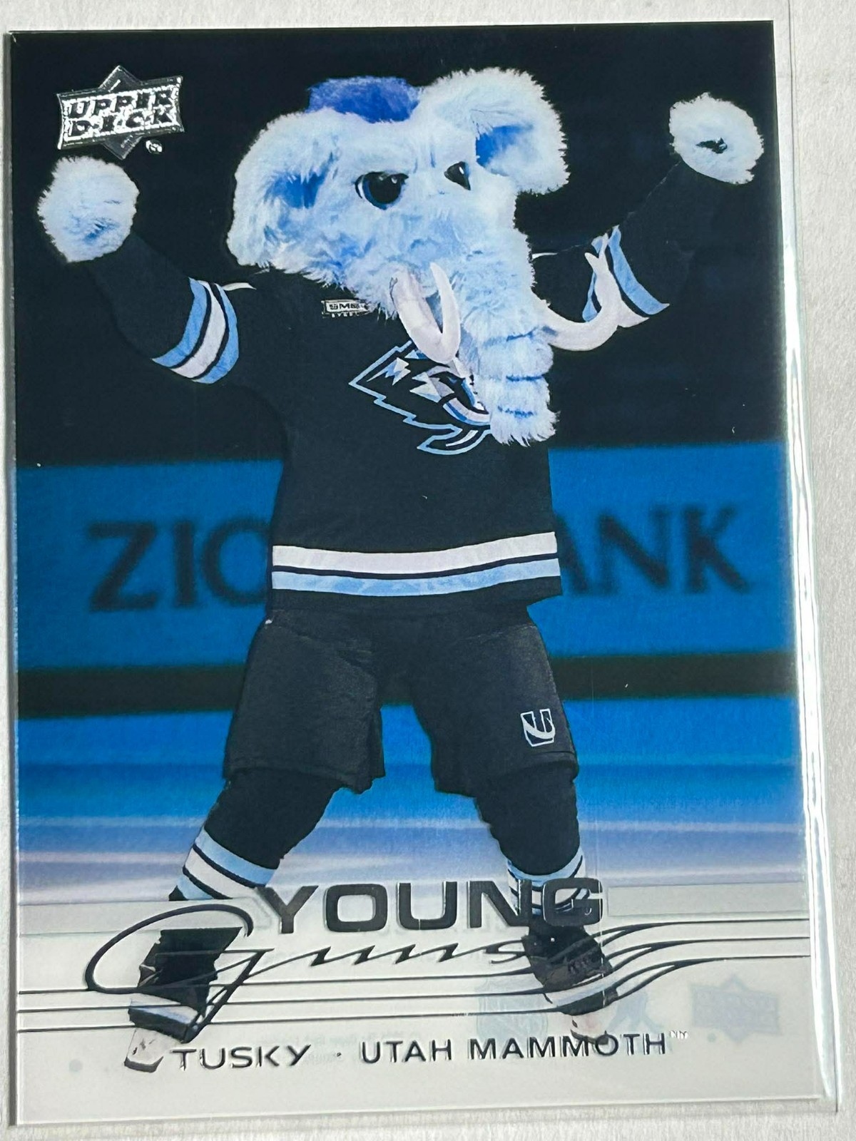 2025-26 Upper Deck Young Guns Clear Cut #498 Tusky - Utah Mammoth