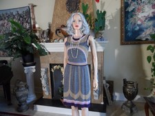 M Missoni Knit Sleeveless Fit  Flare Dress Size IT 40 US 4