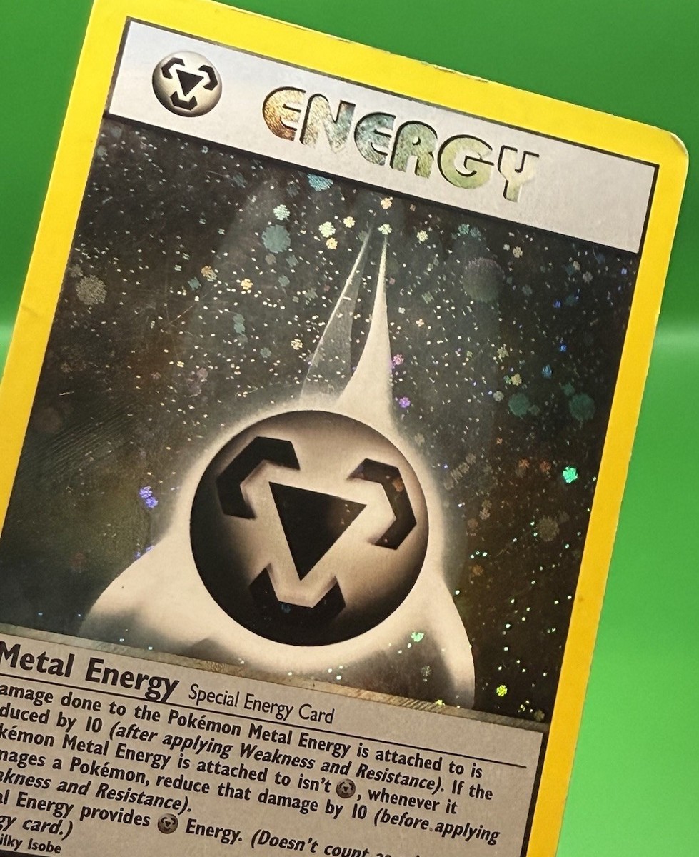 Pokmon TCG Neo Genesis TCG Metal Energy 19/111 Holo Unlimited Rare Card MP | eBay Pokmon TCG Neo Genesis TCG Metal Energy 19/111 Holo Unlimited Rare Card MP | eBay