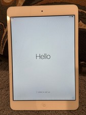 Apple iPad Mini A1432 2012 Tablet Silver WiFi Touchscreen iOS Test/Working/Reset