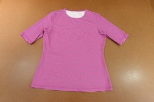 Lands End Womens XS 2-4 SunShade UPF 50 Elbow Sleeve Relaxed Rash Guard New