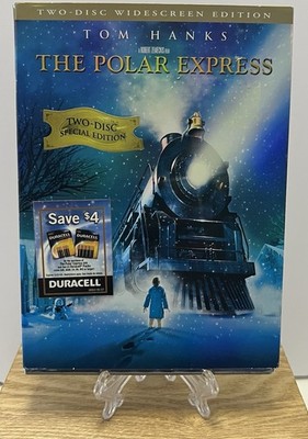 The Polar Express (DVD, 2005, 2-Disc Set, Double Amaray Case) Sealed