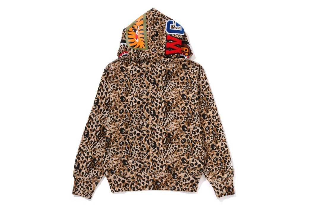 トップス a bathing ape WILD LEOPARD PATTERN MILO A BATHING APE® Wild Leopard Pattern Milo On Big Ape Tee