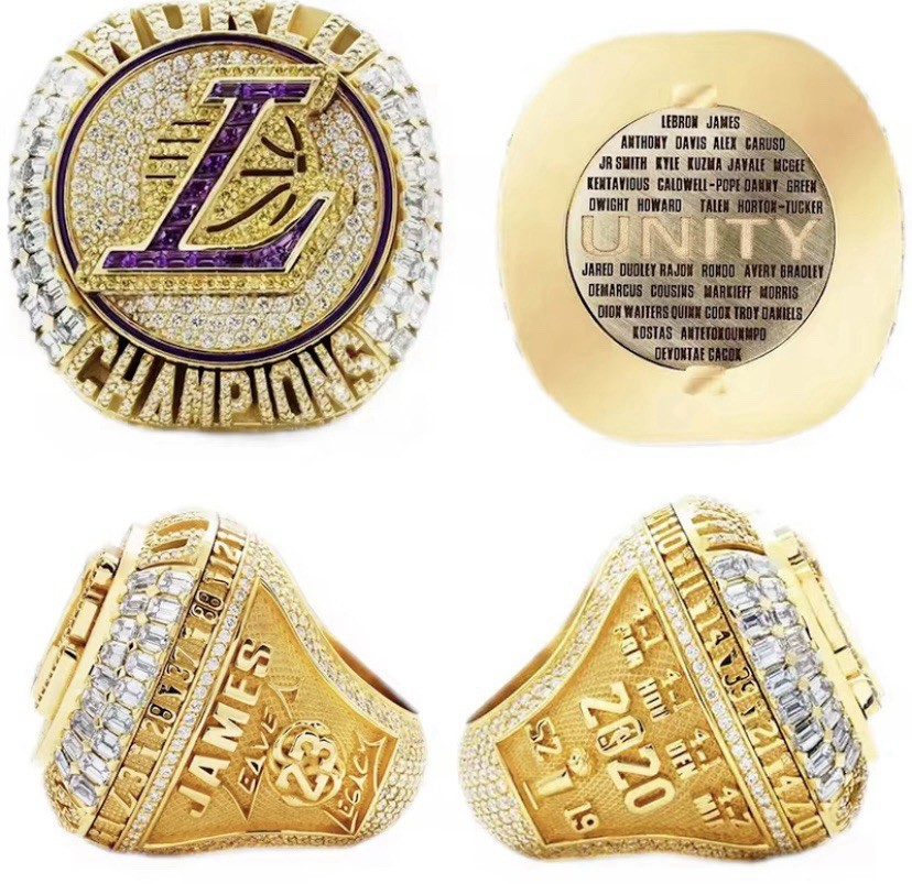lebron james lakers ring
