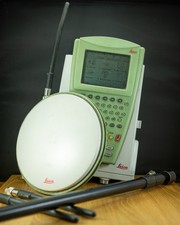 Leica GX1230 + RX1210T + AX1202 System 1200 GNSS GPS Survey Set