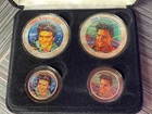 Elvis Presley 25th Anniversary 2002 Colorized U.S. Silver Eagles & US Quarters