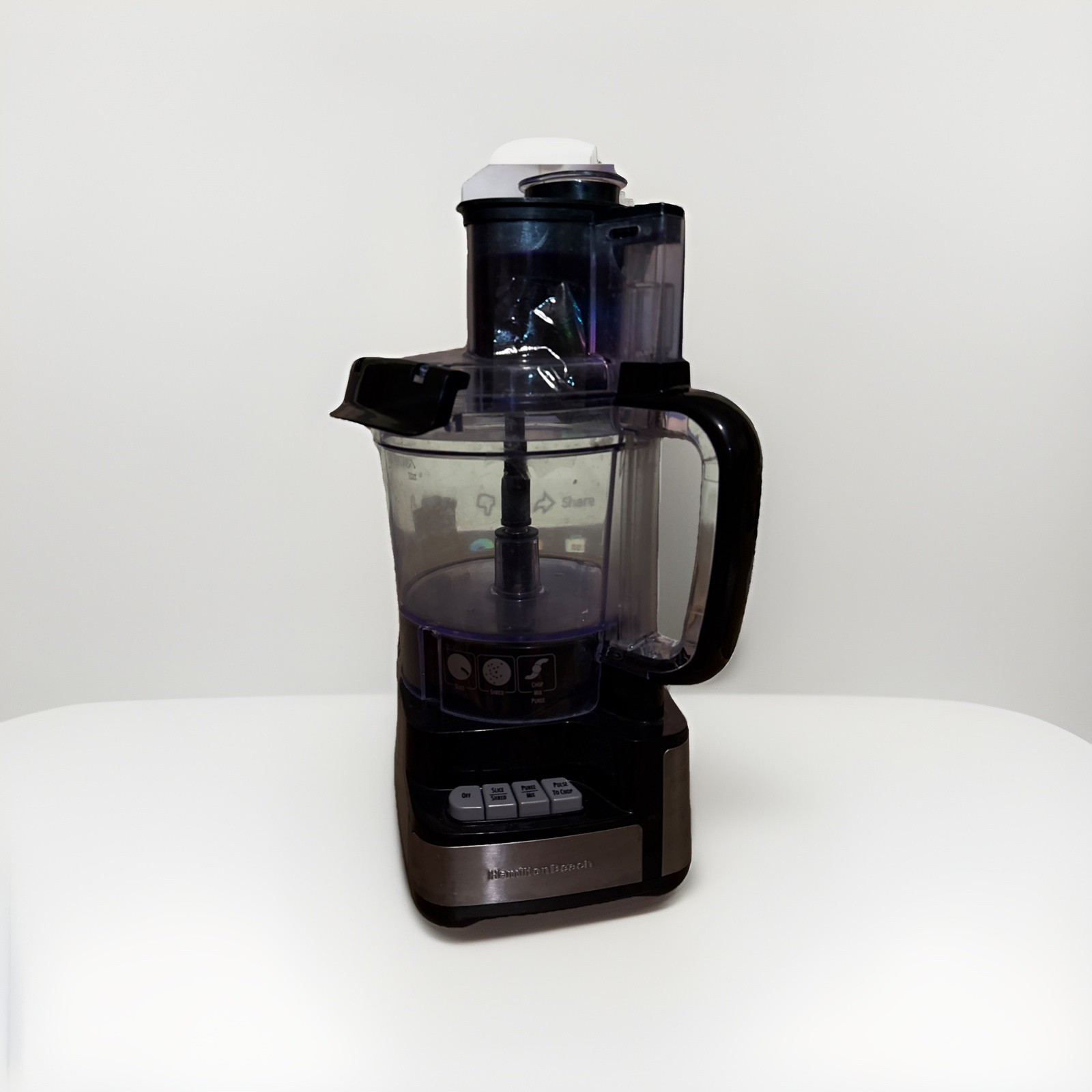 Hamilton Beach 12 cup Stack And Snap Food Processor Black Si