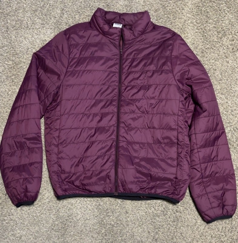 Victoria’s Secret PINK Maroon Puffer Coat