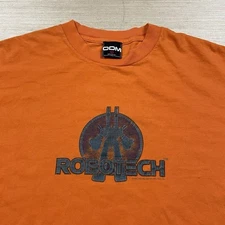 Vintage Robotech Anime Macros Saga T Shirt ODM 90s Y2K Japanese XL Robot Tech