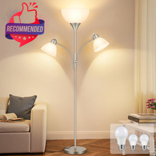 Coucrek Torchiere Floor Lamps for Living Room,72" Dimmable Lamp with 2...