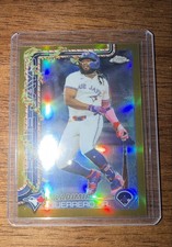 2025 Topps Holiday - Chrome Vladimir Guerrero Jr. #HC66 Gold Refractor 21/50🔥