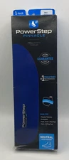 New PowerStep Pinnacle Insoles Mens 11 11.5 H Neutral Arch Relieve Prevent Pain