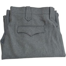 Circle S Western Wear Pants Mens 38 Light Gray Ranch Dress Size 38 38x31