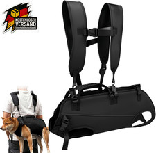 Hundetragerucksack mit Geschirr, verstellbar, langlebig, f&uuml;r Mobilit&auml;tshunde