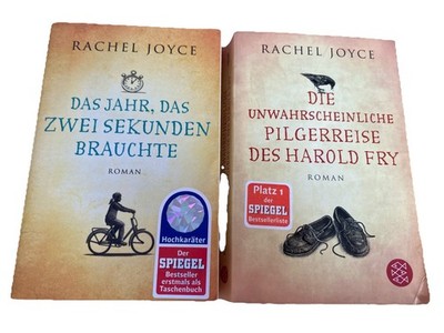 Rachel Joyce, 2 Bücher, Das Jahr / Pilgerreise Harold Fry / Spiegel, Bestseller
