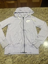 NIKE Hoodie Full Zip Women  s Size XS Small Just Do It Logo Swoosh Nice Cpix