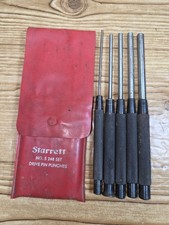 STARRETT S248 LONG DRIVE PIN PUNCH SET