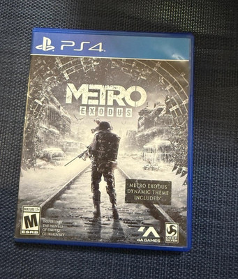 Deep Silver Metro Exodus PS4 2019  Dynamic ThemeAction Survival Tested and Works