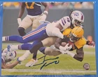 Tremaine Edmunds Signed 8x10 photo Buffalo Bills COA AUTOGRAPHED