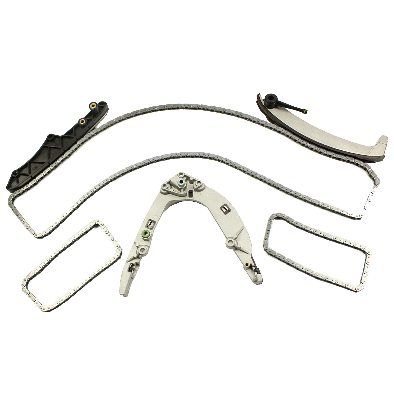 3*Timing Chains +3*Timing Chain guide Fits BMW E38 E39 540 E53 V8 4.4 M62 ROVER