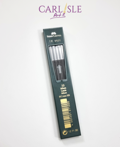 Faber-Castell HB Leads Pack of 10.  2mm  - Photo 1/3
