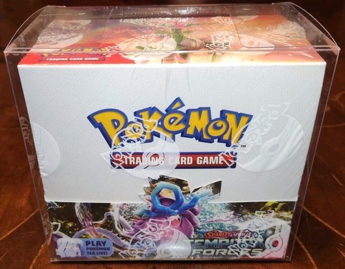 NEW Pokemon Scarlet & Violet Temporal Forces Booster Box SEALED - *ERROR WRAP*