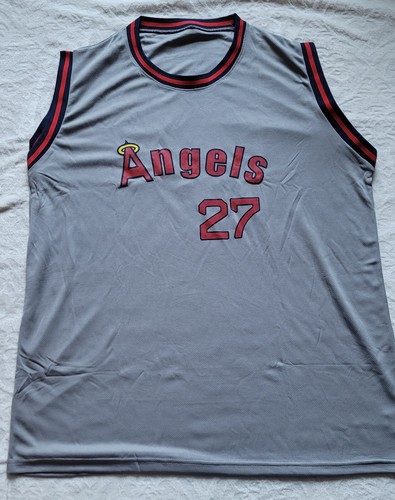 MLB Anaheim Angeles Mike Trout #27 Stadium Giveaway Jersey 7-29-22 - Picture 1 of 5