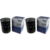 2X Mahle / Knecht OC 114 ÖLfilter Oil Filter