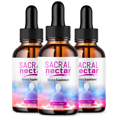 Sacral Nectar Drops for Women Advanced Formula Balance Support 30 Servings