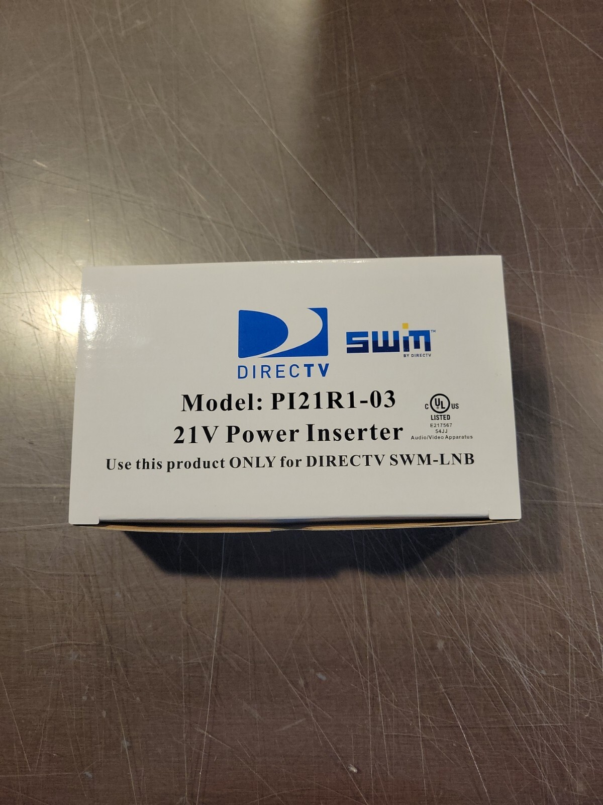 DirecTV SWM 21V Power Inserter Model PI21R1-03 New Audio Video ...