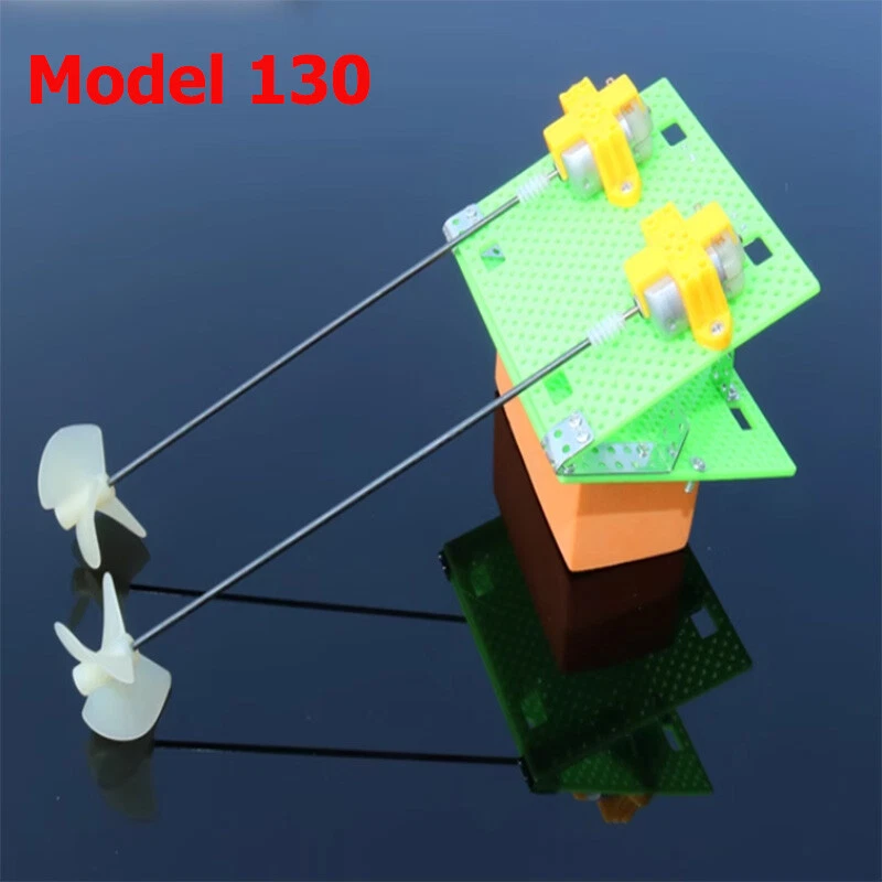 Boot Schiff Modellbausatz Twin Dual Motor Fernbedienung Elektro Propeller Modell - Bild 2 von 4