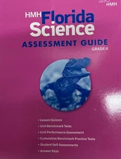 4th Grade 4 HMH Florida Science Assessment Guide w/ Answers Teacher Tests Quiz