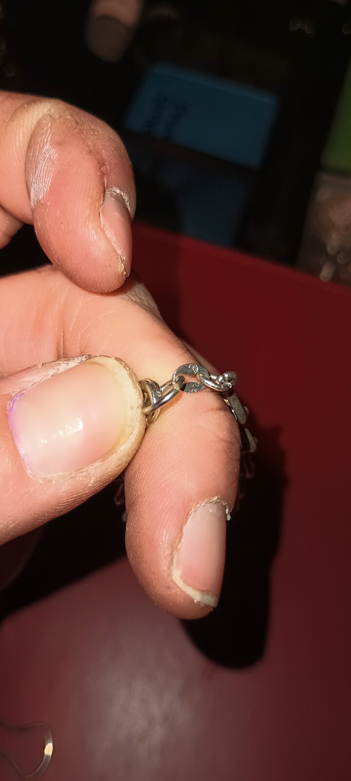 Solid Silver Swirl Bracelet - image 4