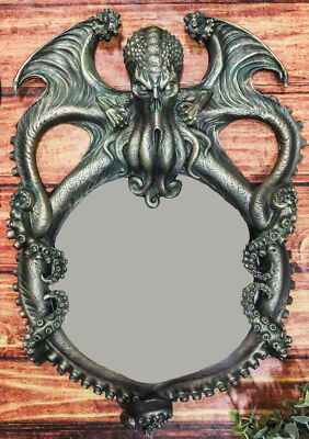 High Priest Great Old Ones The Call of Cthulhu Octopus Vanity Wall Mirror 16''H