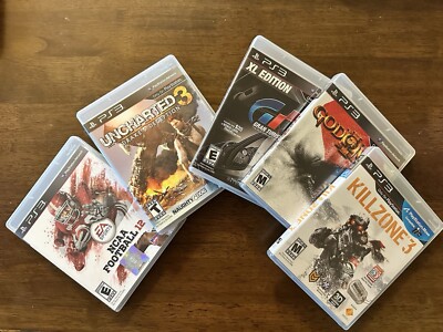 Lot of 5 PS3 Games
