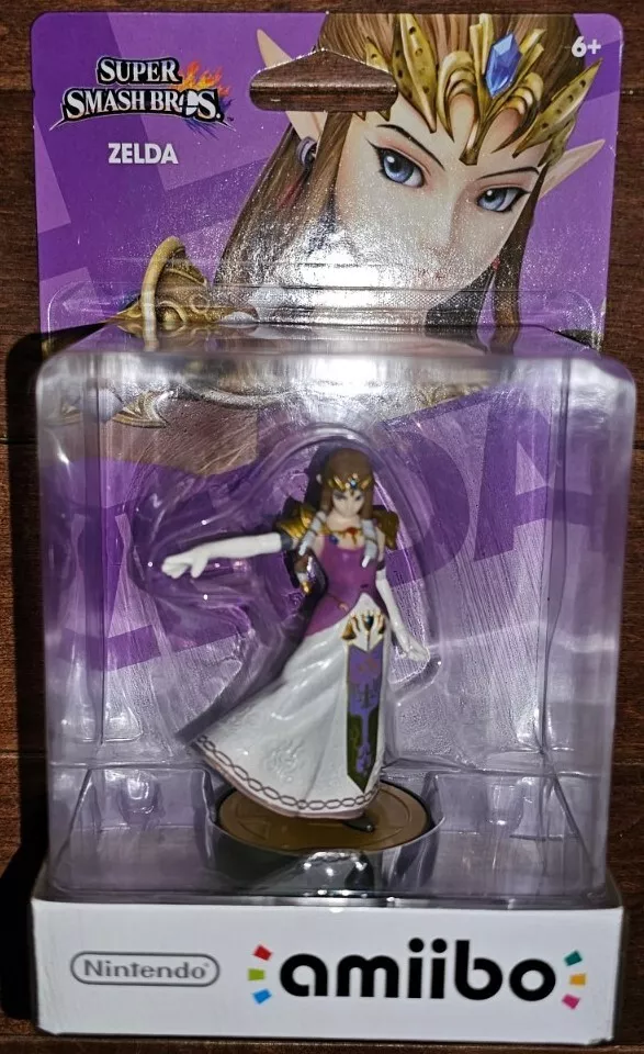Legend of Zelda Princess Amiibo Super Smash Bros Switch Wii U 3DS