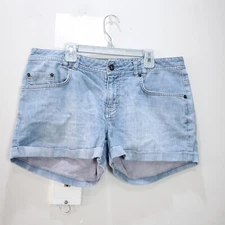Timberland Cutoff Shorts Womens Waist 31 Denim Blue Jean Hot Pants Distressed