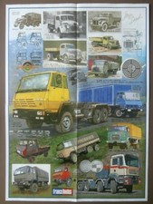 POSTER RETRO CAMION STEYR 56 x 42 cm & 