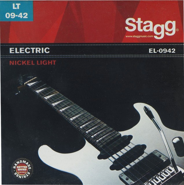 Stagg Níquel guitarra Eléctrica 09-42 | Compra online en eBay