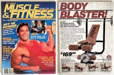 MUSCLE & FITNESS MAGAZINE DECEMBER 1984 - ARNOLD SCHWARZENEGGER / JOY OF FITNESS