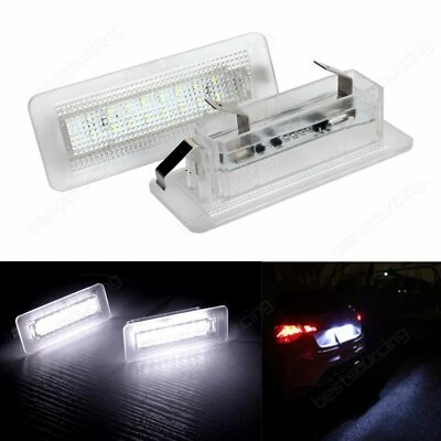 Feux Eclairage de Plaque LED Lampe Smart Fortwo W450 W451 Canbus Blanc 12V - Photo 1/4