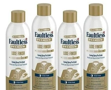 4x Faultless Premium Luxe Finish Spray Starch Pro Grade 15oz - (pack of 4)