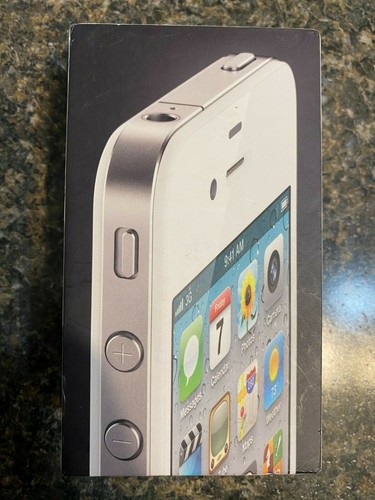 Apple iPhone 4 - 8GB - White (Unlocked) A1332 - iCloud Sticker - Original Box - Picture 8 of 11