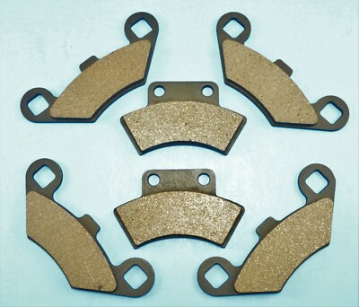 Pedals &amp; Pads For Dodge Magnum Front &amp; Rear Brake Pads For Polaris Magnum 425 (1995&ndash;1998) &ndash; Set Of 3 1995-1998 Magnum Brake Pads