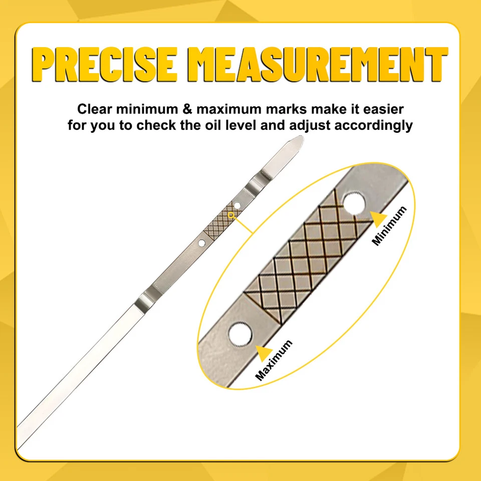Varilla de medición de aceite de motor para Ford Flex Limited SE SEL 3,5 L V6 gasolina 2013-2019 Foto 4 de 4