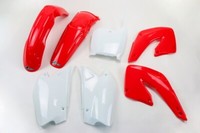 Kunststoff Verkleidung Kit Honda CR 125 / 250 2000 - 2001 Farbe Replica Ufo P...