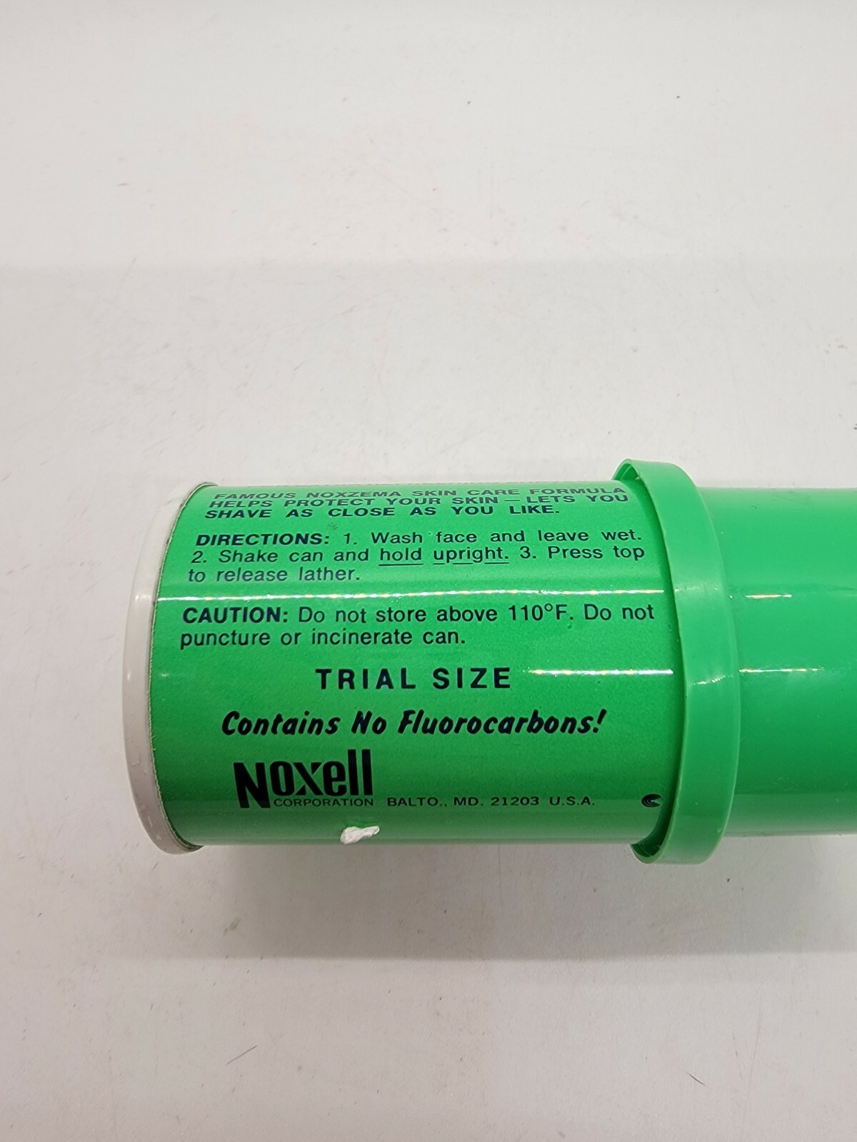 Noxzema Fresh Lime Shave Cream Travel Size 3.5oz. Vintage Movie Prop eBay