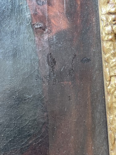 Antique Early American Portrait Painting 18th To 19th Century Estate Heirloom - 第 18/24 張圖片