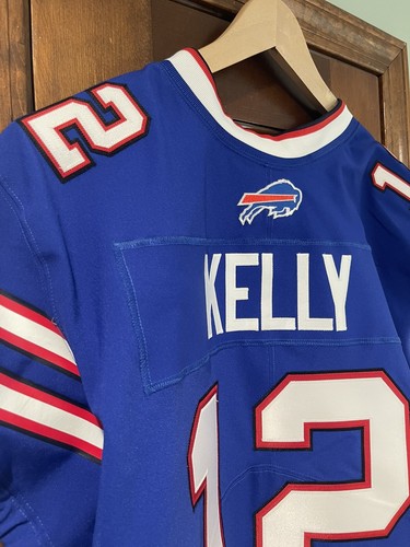 Buffalo Bills Nike Jim Kelly #12 Pro Authentic Vapor Elite Jersey Size 48 - Picture 8 of 22